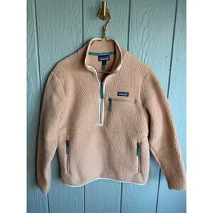 Patagonia Women's Retro Pile Marsupial Pullover Fleece Jacket, Small